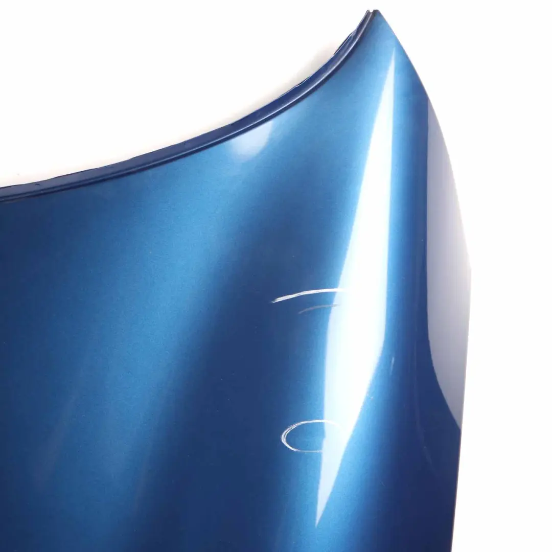 Hood Bonnet Engine Cover Panel Lightning Blue Metallic - A63 to Mini R55 R56 with Part number 2754738 Mini R55 R56 Hood Bonnet Engine Cover Panel Lightning Blue Metallic - A63 - SKU 2754738-LB2 - Part number 2754738