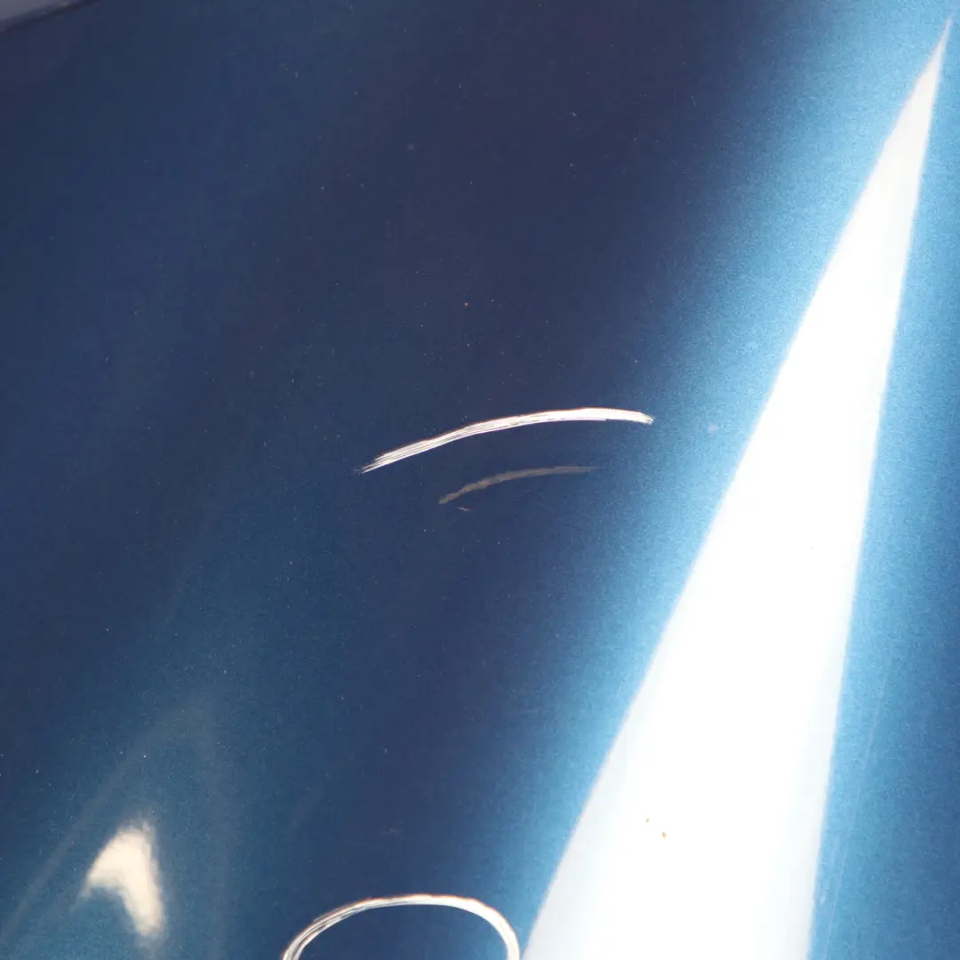 Hood Bonnet Engine Cover Panel Lightning Blue Metallic - A63 to Mini R55 R56 with Part number 2754738 Mini R55 R56 Hood Bonnet Engine Cover Panel Lightning Blue Metallic - A63 - SKU 2754738-LB2 - Part number 2754738