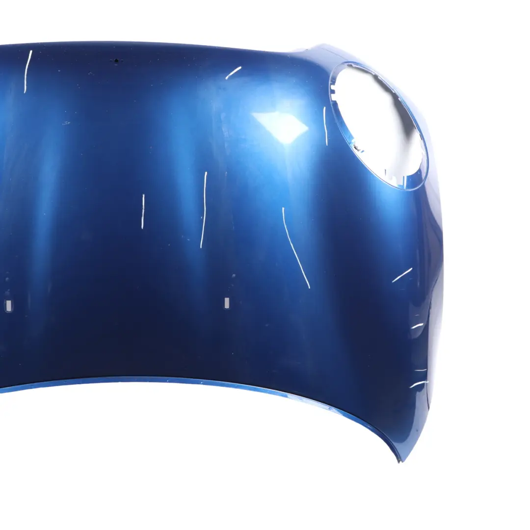 Hood Bonnet Engine Cover Panel Lightning Blue Metallic - A63 to Mini R55 R56 with Part number 2754738 Mini R55 R56 Hood Bonnet Engine Cover Panel Lightning Blue Metallic - A63 - SKU 2754738-LB3 - Part number 2754738