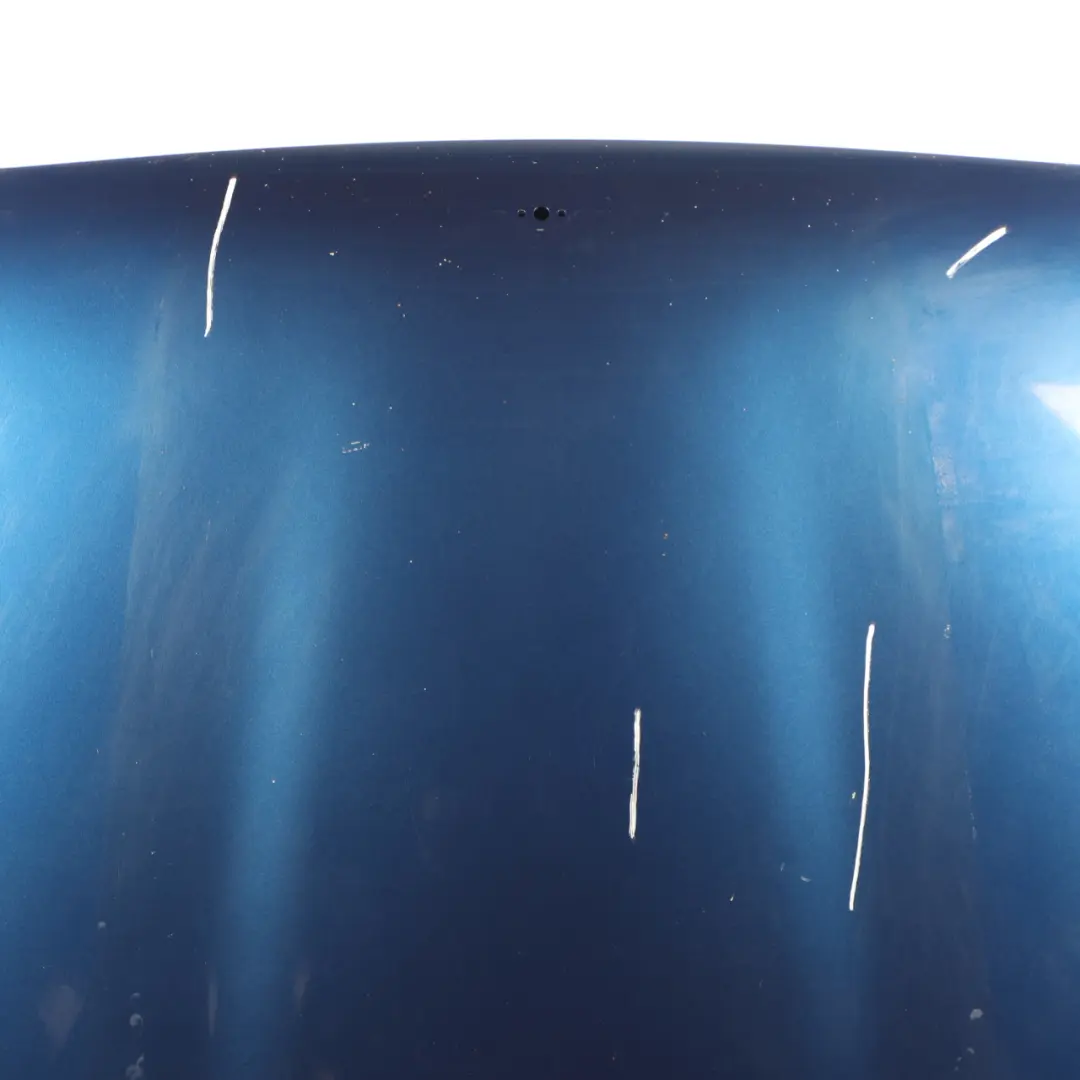 Hood Bonnet Engine Cover Panel Lightning Blue Metallic - A63 to Mini R55 R56 with Part number 2754738 Mini R55 R56 Hood Bonnet Engine Cover Panel Lightning Blue Metallic - A63 - SKU 2754738-LB3 - Part number 2754738