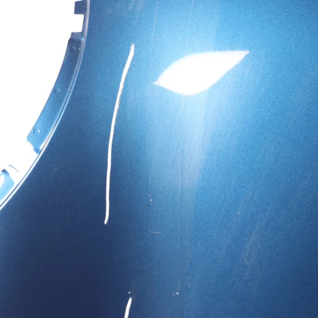 Hood Bonnet Engine Cover Panel Lightning Blue Metallic - A63 to Mini R55 R56 with Part number 2754738 Mini R55 R56 Hood Bonnet Engine Cover Panel Lightning Blue Metallic - A63 - SKU 2754738-LB3 - Part number 2754738