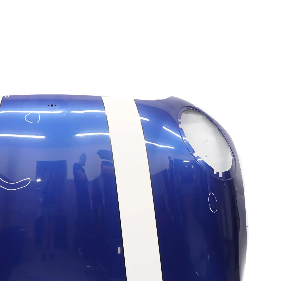 Maska Pokrywa Silnika Lightning Blue do Mini R56 R57 o numerze 2754738 Mini R56 R57 Maska Pokrywa Silnika Lightning Blue - SKU 2754738-LB - Numer Części 2754738