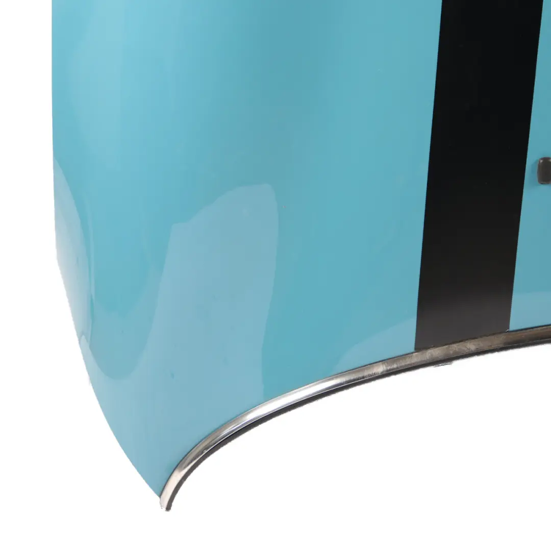 Hood Bonnet Engine Cover Panel R55 R57 Oxygen Blue - A74 to Mini R56 with Part number 2754738 Mini R56 Hood Bonnet Engine Cover Panel R55 R57 Oxygen Blue - A74 - SKU 2754738-OXB - Part number 2754738