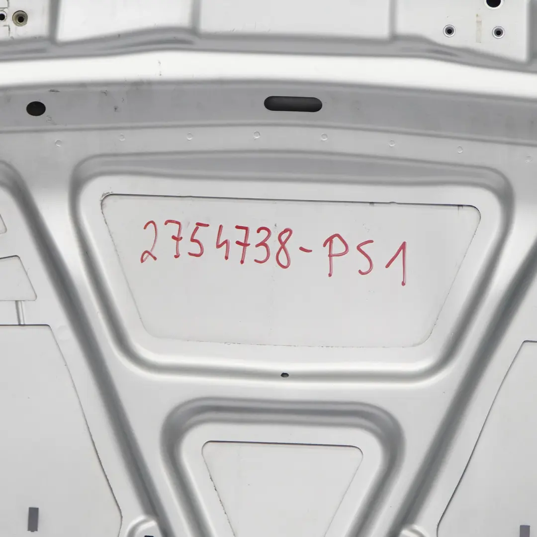 Hood Bonnet Engine Cover Panel Pure Silver Metallic - 900 to Mini R55 R56 with Part number 2754738 Mini R55 R56 Hood Bonnet Engine Cover Panel Pure Silver Metallic - 900 - SKU 2754738-PS1 - Part number 2754738