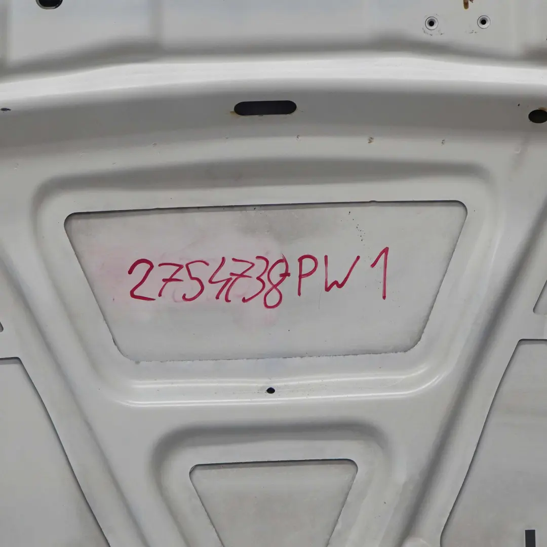 Hood Bonnet Engine Cover Panel Pepper White - 850 to Mini Cooper R55 R56 R57 with Part number 2754738 Mini Cooper R55 R56 R57 Hood Bonnet Engine Cover Panel Pepper White - 850 - SKU 2754738-PW1 - Part number 2754738