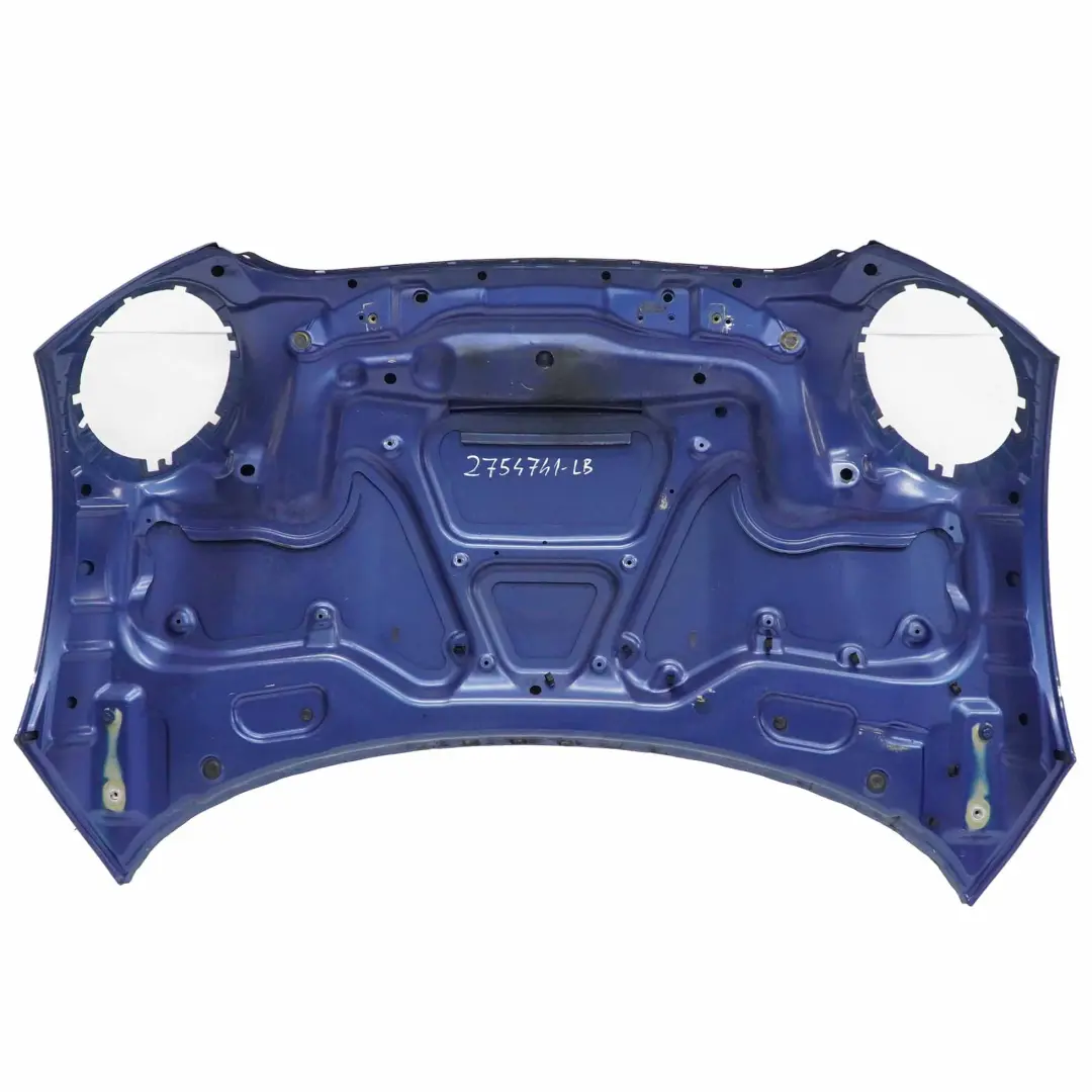 Hood Bonnet Engine Cover Panel Lightning Blue - A63 to Mini Cooper S R55 R56 R57 with Part number 2754741 Mini Cooper S R55 R56 R57 Hood Bonnet Engine Cover Panel Lightning Blue - A63 - SKU 2754741-LB - Part number 2754741