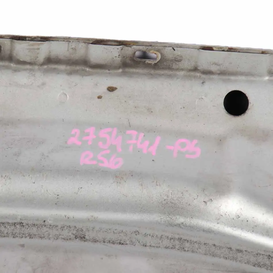 Hood Bonnet Cooper S Engine Cover Panel Pure Silver Metallic 900 to Mini R55 R56 with Part number 2754741 Mini R55 R56 Hood Bonnet Cooper S Engine Cover Panel Pure Silver Metallic 900 - SKU 2754741-PS - Part number 2754741