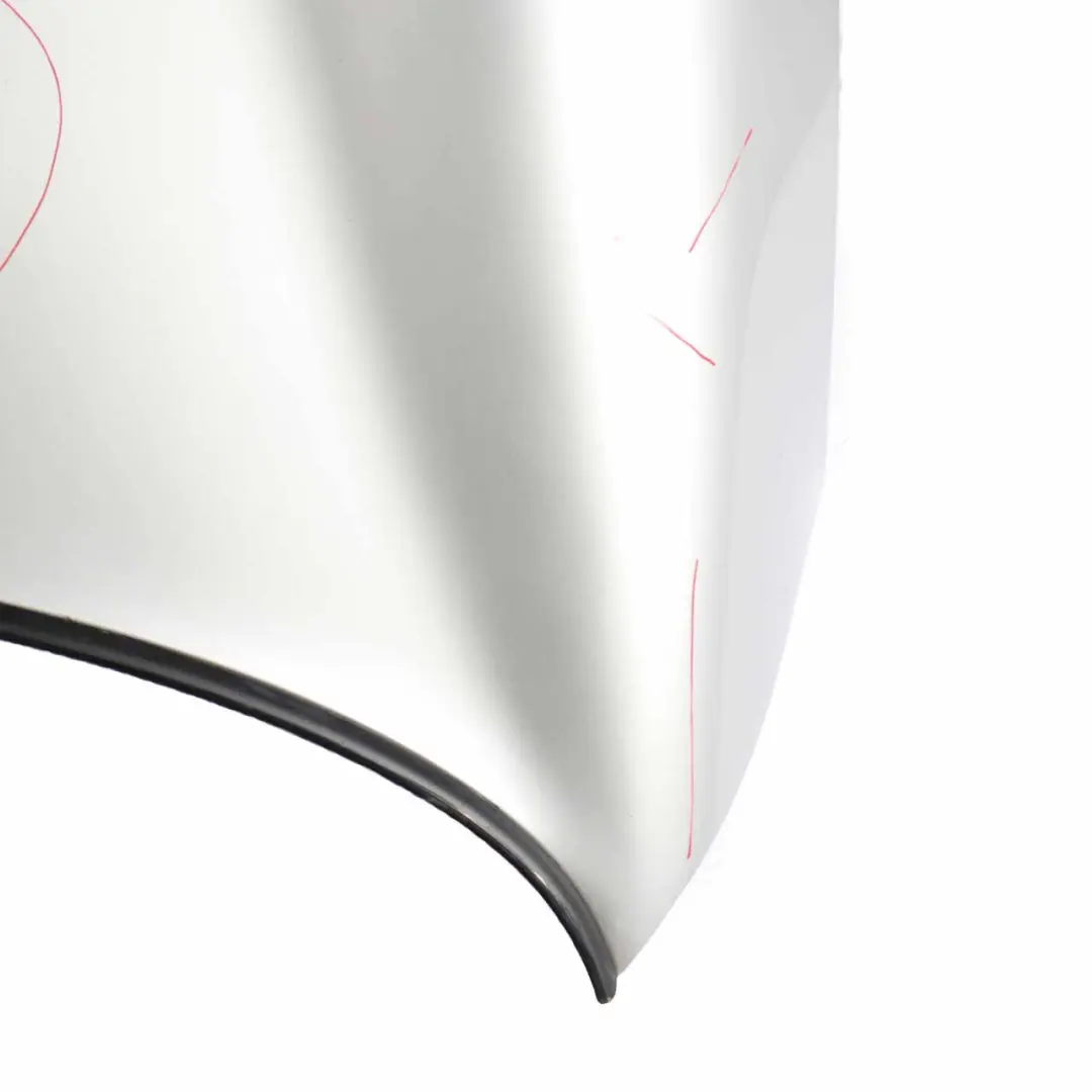 Hood Bonnet Cooper S Engine Cover Panel Pure Silver Metallic 900 to Mini R55 R56 with Part number 2754741 Mini R55 R56 Hood Bonnet Cooper S Engine Cover Panel Pure Silver Metallic 900 - SKU 2754741-PS - Part number 2754741