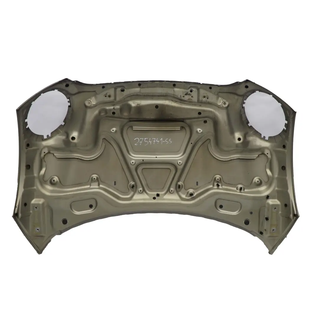 Hood Bonnet Engine Cover Panel Sparkling Silver - A60 to Mini Cooper S R55 R56 R57 with Part number 2754738 Mini Cooper S R55 R56 R57 Hood Bonnet Engine Cover Panel Sparkling Silver - A60 - SKU 2754741-SS - Part number 2754738