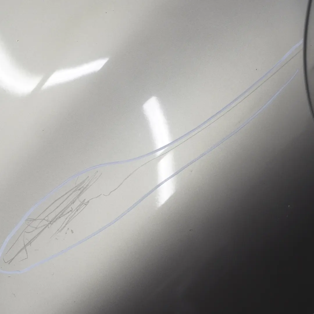 Hood Bonnet Engine Cover Panel Sparkling Silver - A60 to Mini Cooper S R55 R56 R57 with Part number 2754738 Mini Cooper S R55 R56 R57 Hood Bonnet Engine Cover Panel Sparkling Silver - A60 - SKU 2754741-SS - Part number 2754738