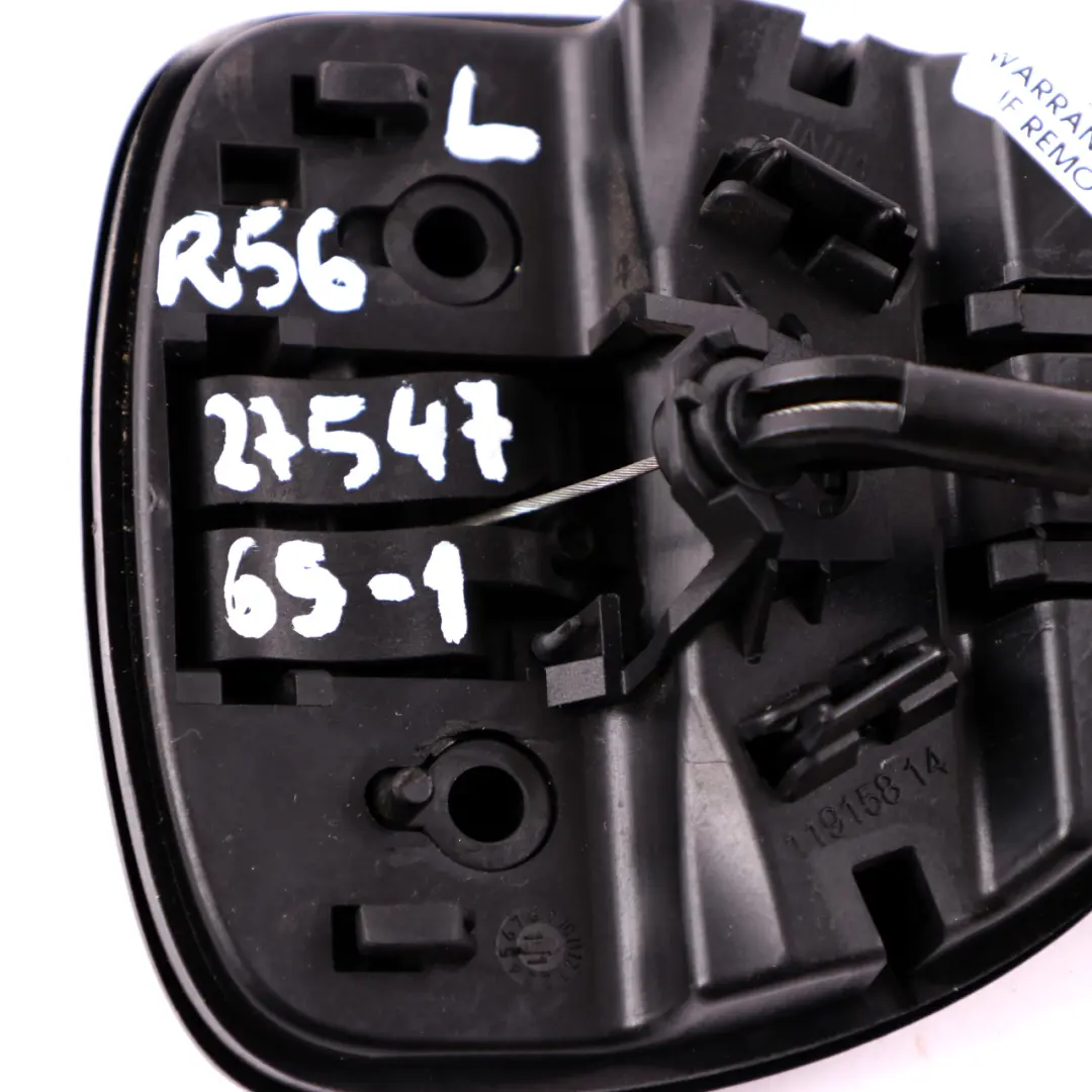 Mini Cooper R55 R56 R57 LCI R61 Front Seat Handle Frame Left Cable 2754355 - SKU 2754765-1 - Numéro de pièce 2754765