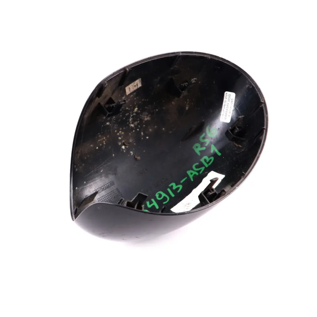 Cap Left N/S Wing Mirror Casing Astro Black - A25 to Mini Cooper R55 R56 R60 Cover with Part number 2754913 Mini Cooper R55 R56 R60 Cover Cap Left N/S Wing Mirror Casing Astro Black - A25 - SKU 2754913-ASB1 - Part number 2754913