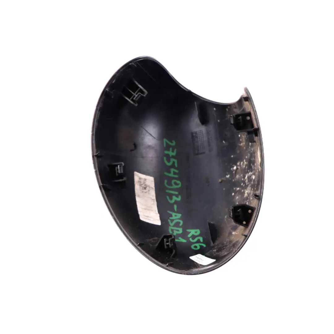 Mini Cooper R55 R56 R60 Tapa Espejo Izquierdo Ala Astro Negro A25 - SKU 2754913-ASB1 - Número de pieza 2754913