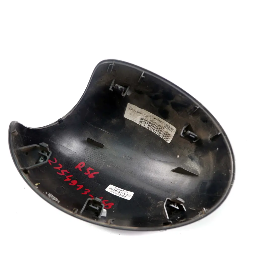 Coperchio Rivestimento Sinistro Specchio Ala Astro Nero per Mini Cooper R55 R56 R60 con numero di parte 2754913 Mini Cooper R55 R56 R60 Coperchio Rivestimento Sinistro Specchio Ala Astro Nero - SKU 2754913-ASB - Numero di parte 2754913