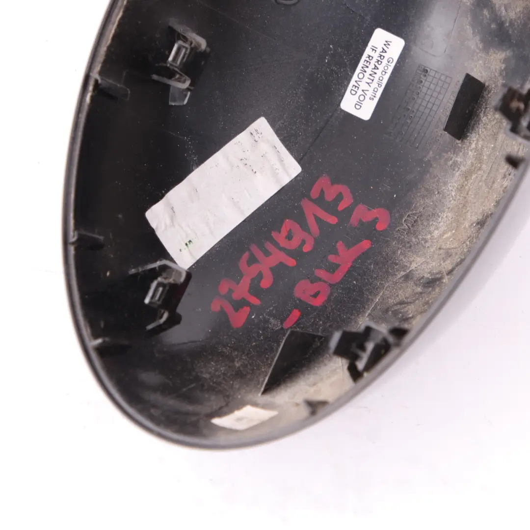  Wing Mirror Cover Mini R55 R56 R57 R60 3 Cap Casing Left N/S Black - SKU 2754913-BLK3 - Part number 2754913