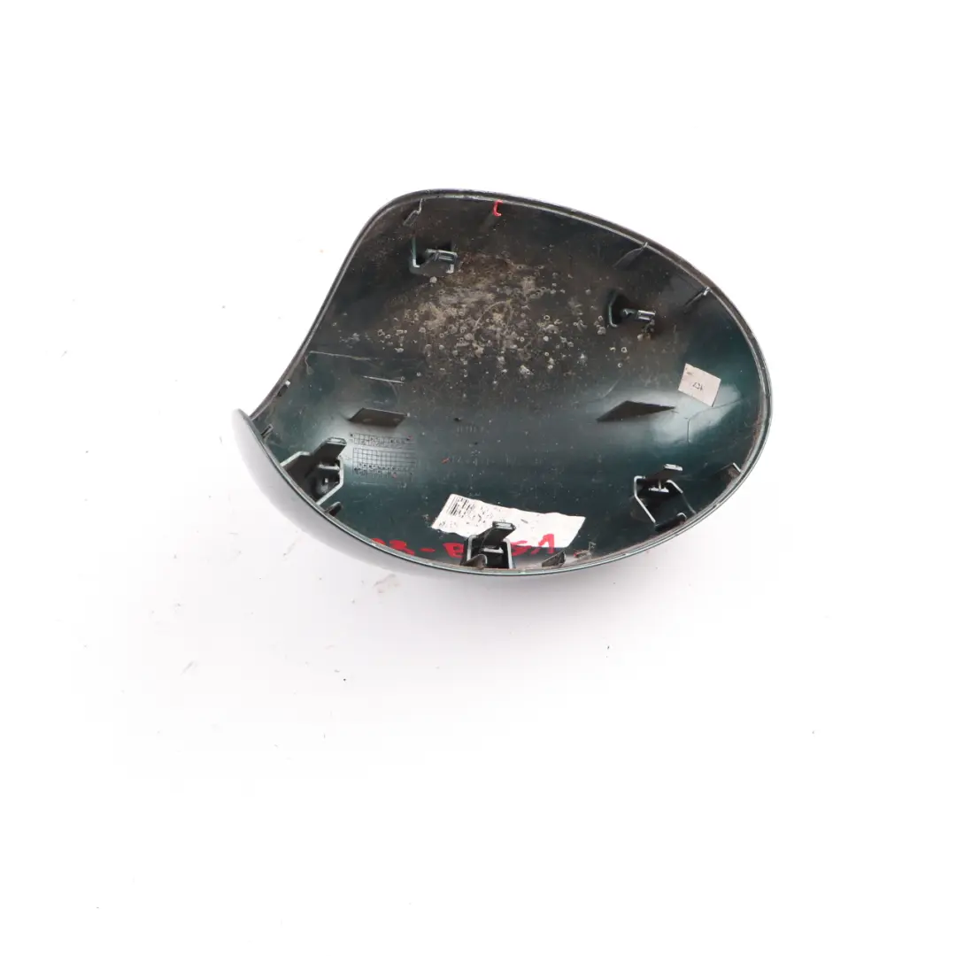 Wing Mirror Cover Mini R55 R56 R60 Cap Casing Left N/S British Racing Green A67 to with Part number 2754913 Wing Mirror Cover Mini R55 R56 R60 Cap Casing Left N/S British Racing Green A67 - SKU 2754913-BRG1 - Part number 2754913