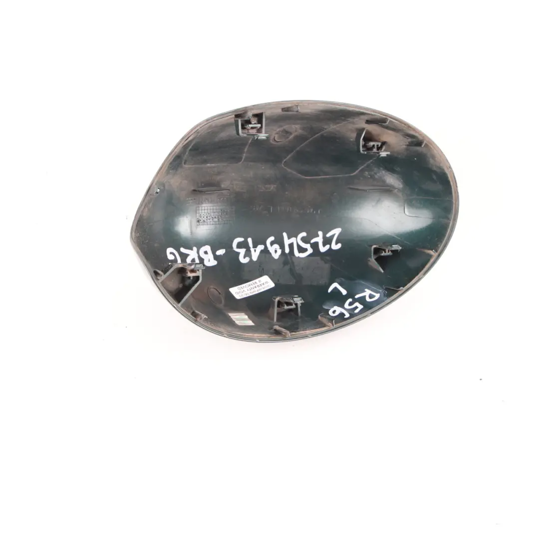 Wing Mirror Cover Mini R55 R56 R60 Cap Casing Left N/S British Racing Green A67 to with Part number 2754913 Wing Mirror Cover Mini R55 R56 R60 Cap Casing Left N/S British Racing Green A67 - SKU 2754913-BRG - Part number 2754913