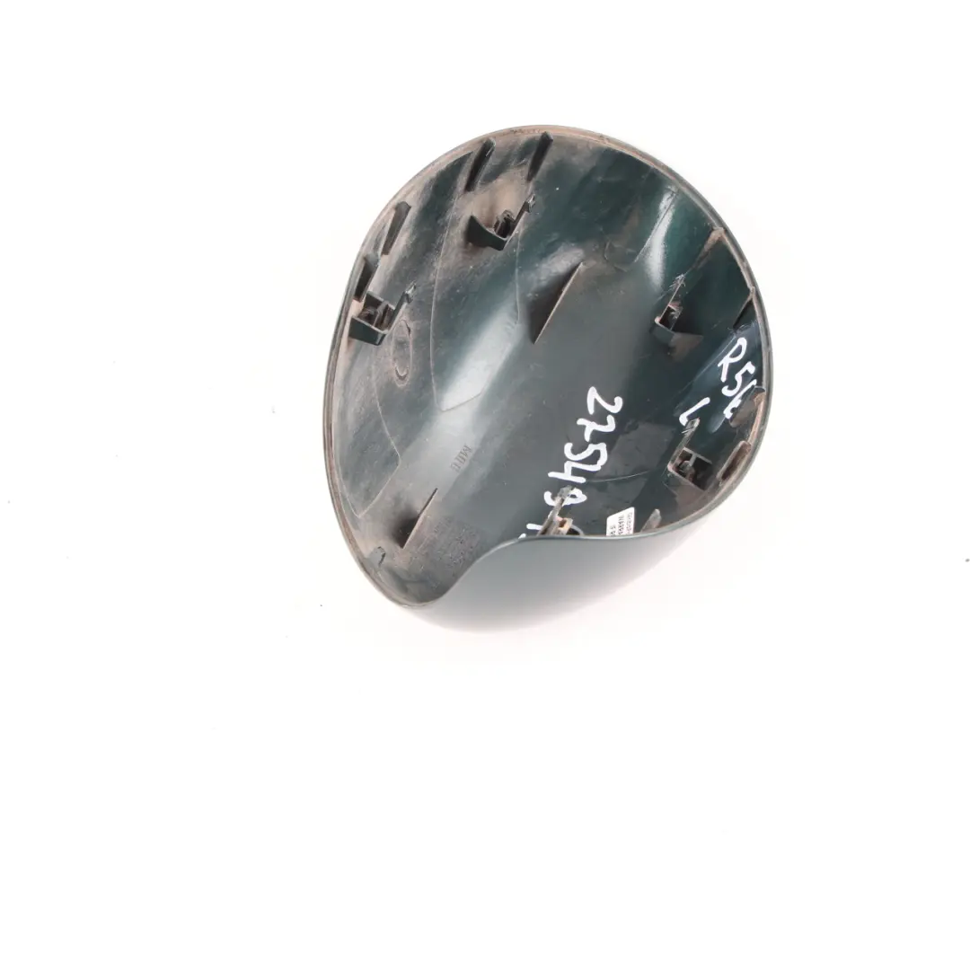 Wing Mirror Cover Mini R55 R56 R60 Cap Casing Left N/S British Racing Green A67 to with Part number 2754913 Wing Mirror Cover Mini R55 R56 R60 Cap Casing Left N/S British Racing Green A67 - SKU 2754913-BRG - Part number 2754913