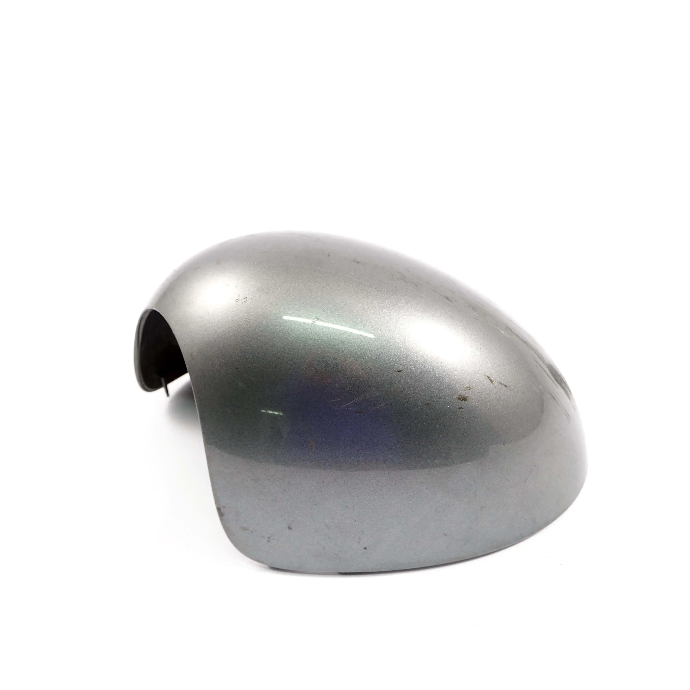 Mini Cooper R55 R56 R57 Copertura Specchio Sinistro Scuro Argento Metallizzato