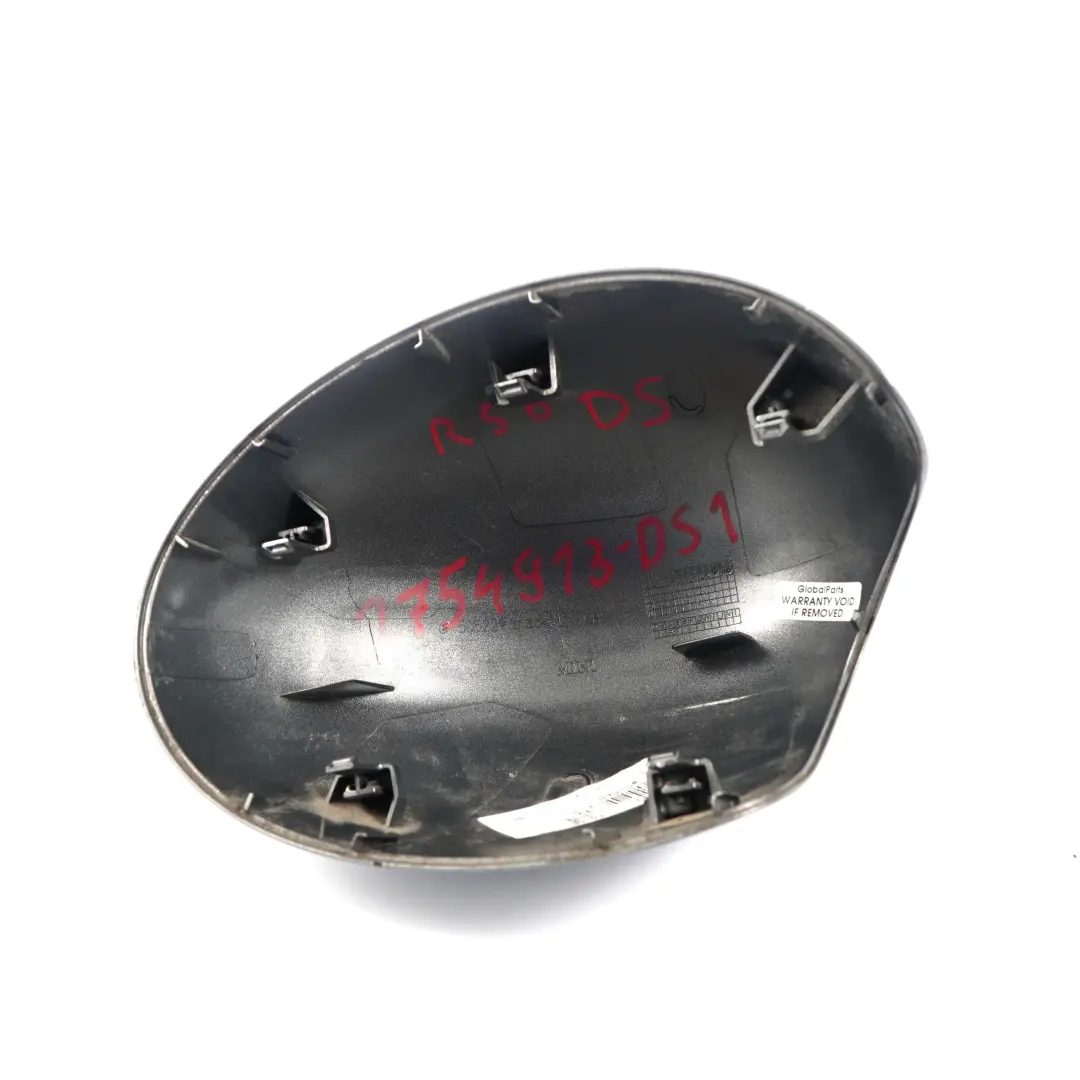 Tapa Espejo Izquierdo Aleta Plata Oscuro 871 para Mini Cooper One R55 R56 R60 con número de pieza 2754913 Mini Cooper One R55 R56 R60 Tapa Espejo Izquierdo Aleta Plata Oscuro 871 - SKU 2754913-DS1 - Número de pieza 2754913