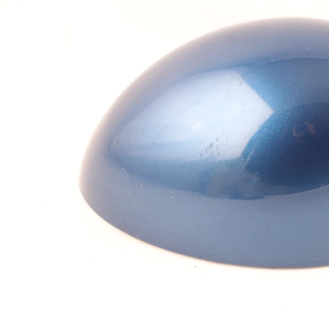 Wing Mirror Cover Mini Cooper R55 R56 Cap Casing Left N/S Lightning Blue A63 to with Part number 2754913 Wing Mirror Cover Mini Cooper R55 R56 Cap Casing Left N/S Lightning Blue A63 - SKU 2754913-LB - Part number 2754913