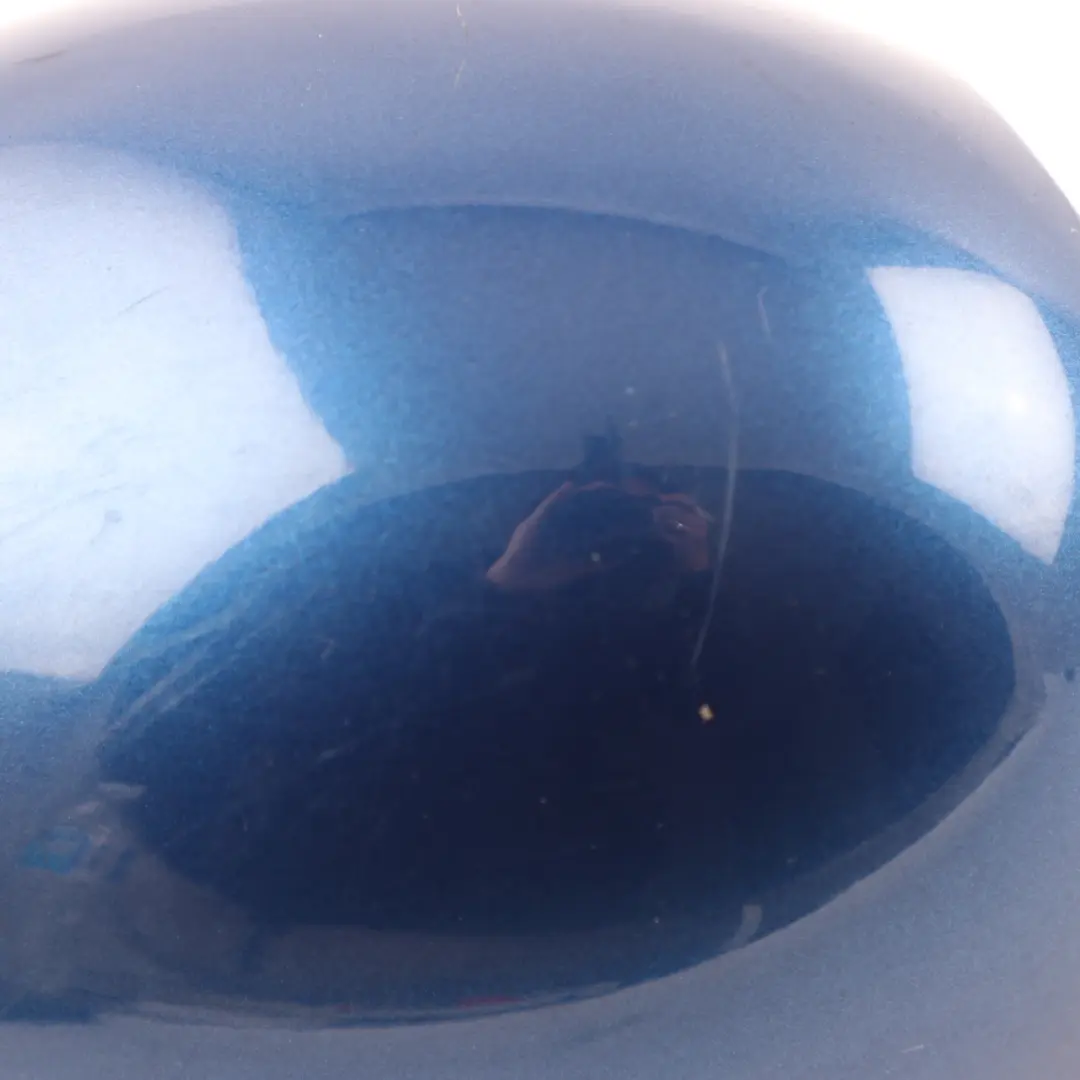 Wing Mirror Cover Mini Cooper R55 R56 Cap Casing Left N/S Lightning Blue A63 to with Part number 2754913 Wing Mirror Cover Mini Cooper R55 R56 Cap Casing Left N/S Lightning Blue A63 - SKU 2754913-LB - Part number 2754913