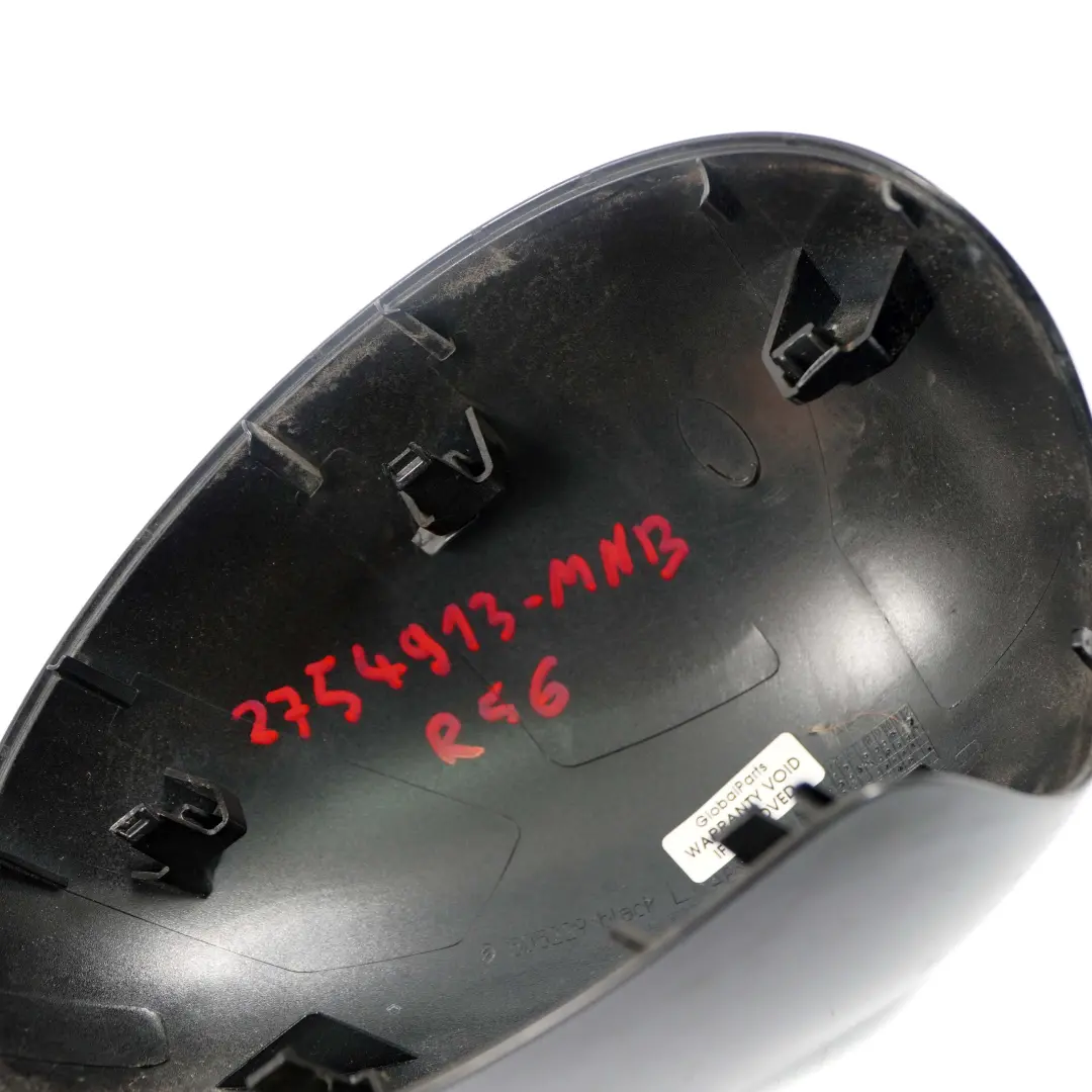 Mini Cooper R55 R56 Tapa Espejo Retrovisor Izquierdo Negro Medianoche - SKU 2754913-MNB - Número de pieza 2754913