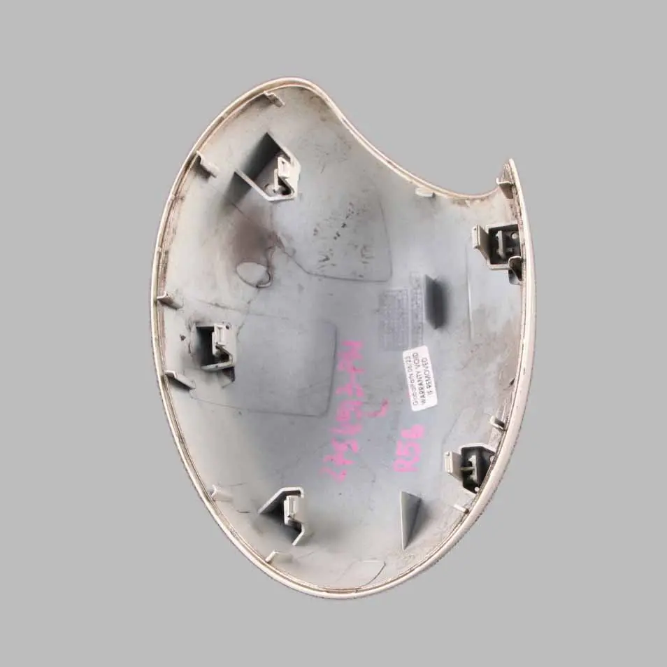 Wing Mirror Cover Mini Cooper R55 R56 R60 Cap Casing Left N/S Pepper White 850  - SKU 2754913-PW - Part number 2754913