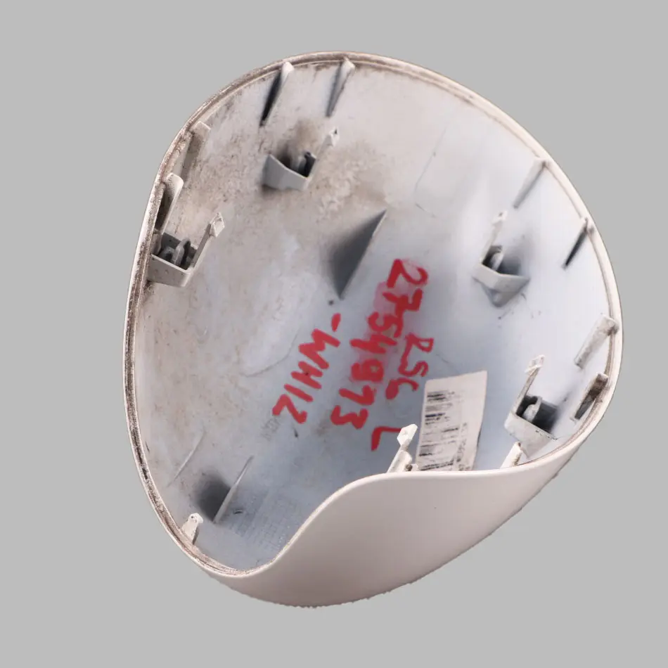 Wing Mirror Cover Mini Cooper R55 R56 R57 R60 Cap Casing Left N/S White to with Part number 2754913 Wing Mirror Cover Mini Cooper R55 R56 R57 R60 Cap Casing Left N/S White - SKU 2754913-WHI2 - Part number 2754913