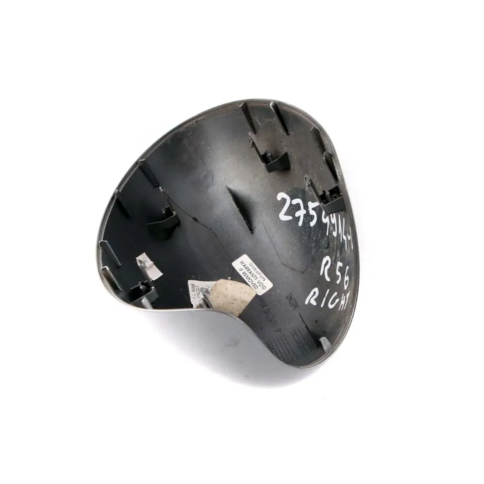 Wing Mirror Mini R55 R56 R60 Cap Housing Right O/S Dark Silver 871 to Cover with Part number 2754914 Cover Wing Mirror Mini R55 R56 R60 Cap Housing Right O/S Dark Silver 871 - SKU 2754914-DS1 - Part number 2754914