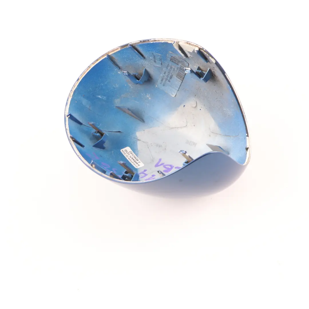 Wing Mirror Cover Mini Cooper R55 R56 R60 Cap Casing Right O/S Lightning Blue to with Part number 2754914 Wing Mirror Cover Mini Cooper R55 R56 R60 Cap Casing Right O/S Lightning Blue - SKU 2754914-LB1 - Part number 2754914