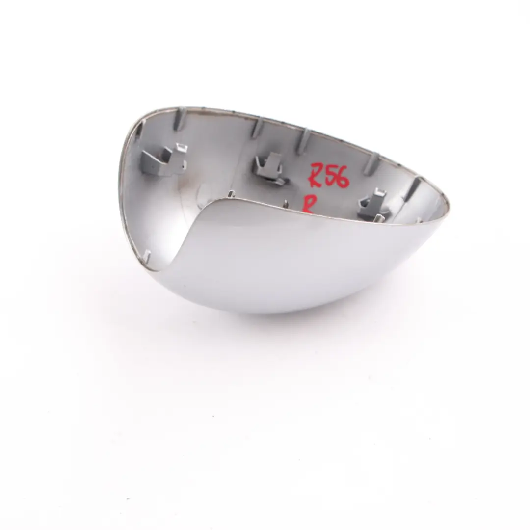 BMW Mini Cooper R55 R56 R60 Cover Cap Casing Right O/S Wing Mirror Pure Silver - SKU 2754914-PS1 - Part number 2754914
