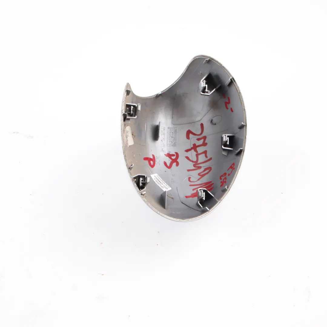 Coperchio Copertura Involucro Specchio Destro Argento Puro per Mini Cooper R55 R56 con numero di parte 2754914 Mini Cooper R55 R56 Coperchio Copertura Involucro Specchio Destro Argento Puro - SKU 2754914-PS - Numero di parte 2754914