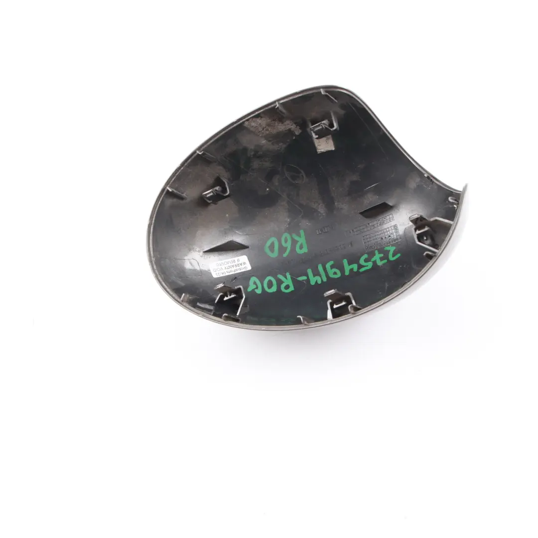 Wing Mirror Cover Mini R55 R56 R60 Cap Casing Outside Right O/S Royal Grey - A48 to with Part number 2754914 Wing Mirror Cover Mini R55 R56 R60 Cap Casing Outside Right O/S Royal Grey - A48 - SKU 2754914-ROG - Part number 2754914
