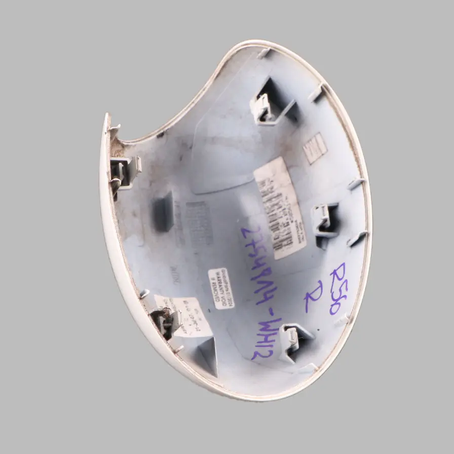  Wing Mirror Cover Mini Cooper One R55 R56 R57 Cap Casing Right O/S White - SKU 2754914-WHI2 - Part number 2754914