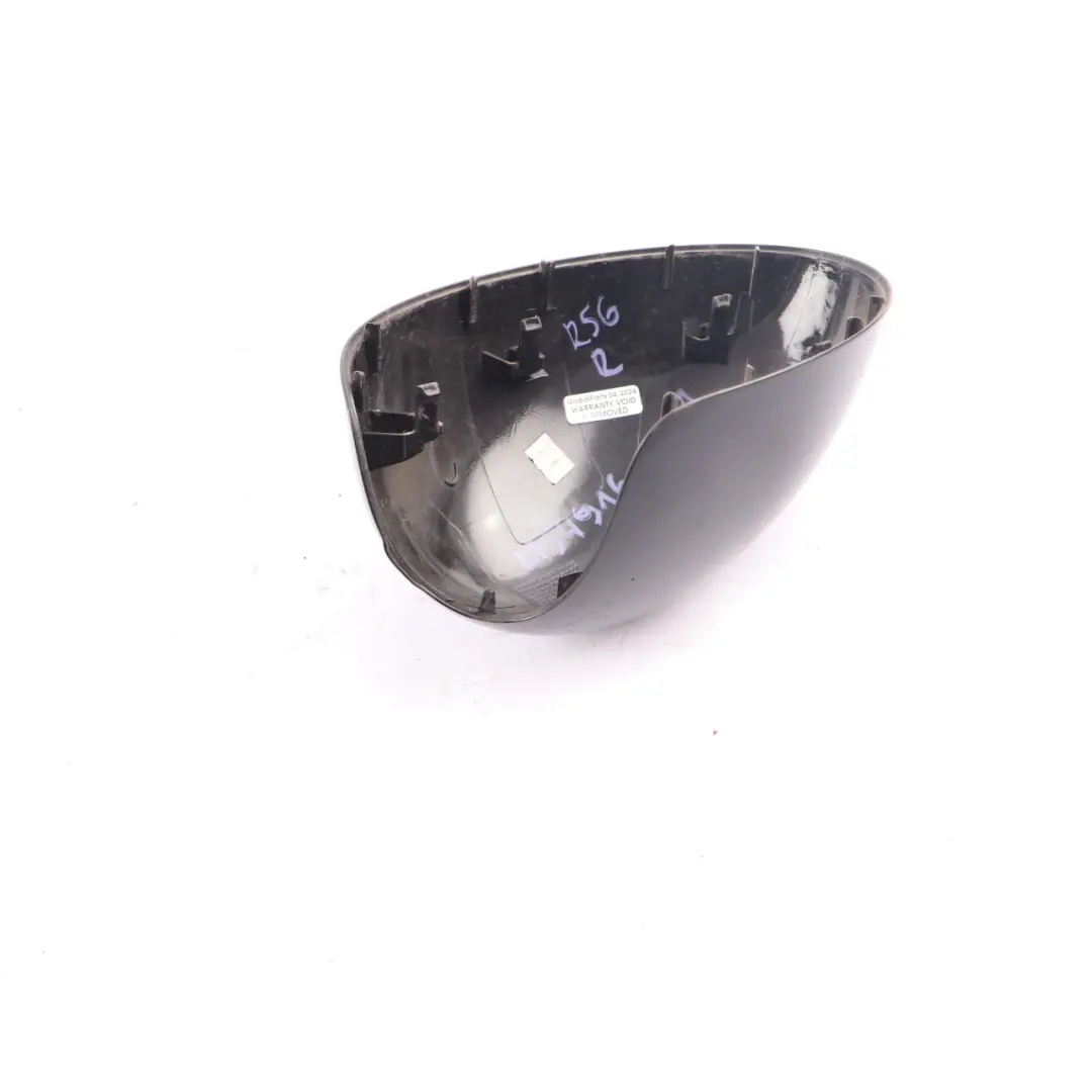  Wing Mirror Cap Mini R56 R55 R57 R60 Cover Right O/S Black - SKU 2754916-BLK1 - Part number 2754916