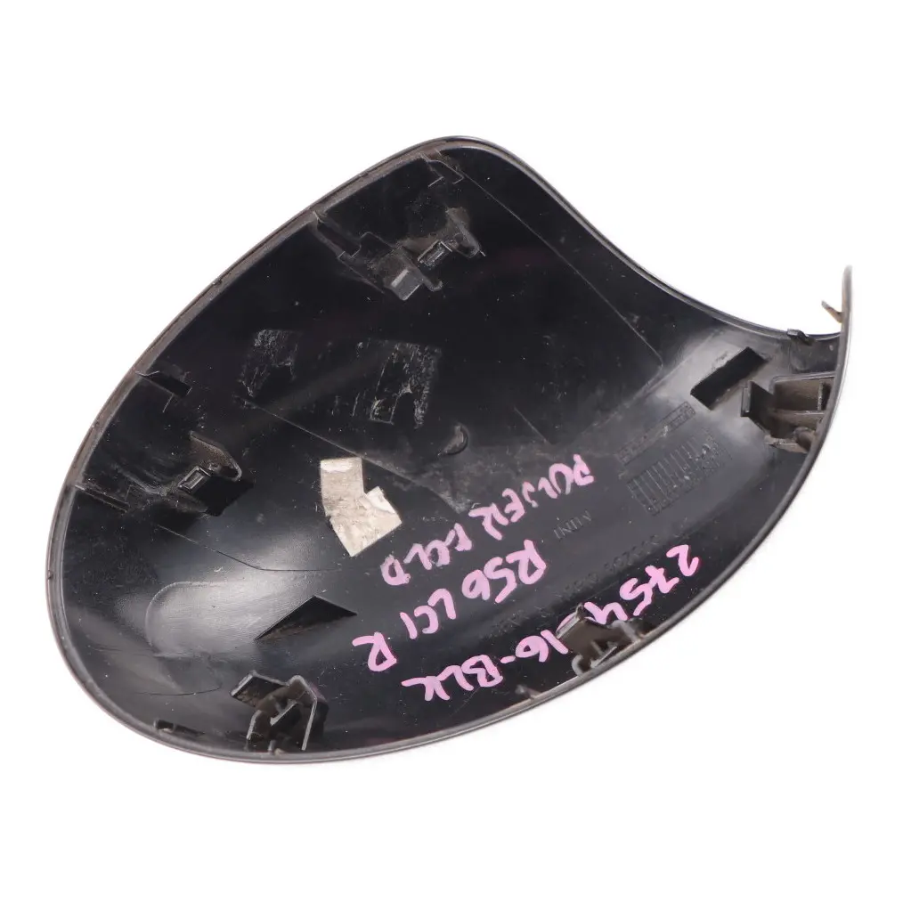 Mirror Cap Mini R56 R55 R57 R60 Wing Mirror Cover Cap Right O/S Black to with Part number 2754916 Mirror Cap Mini R56 R55 R57 R60 Wing Mirror Cover Cap Right O/S Black - SKU 2754916-BLK - Part number 2754916