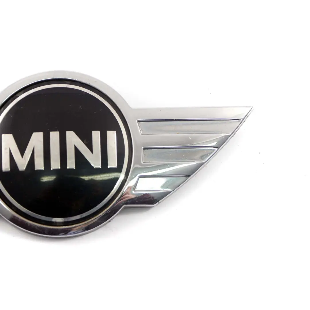 Front Badge Bonnet Hood Emblem Logo Chrome to Mini Cooper One 1 R55 R56 R57 with Part number 2754972 Mini Cooper One 1 R55 R56 R57 Front Badge Bonnet Hood Emblem Logo Chrome - SKU 2754972-1 - Part number 2754972