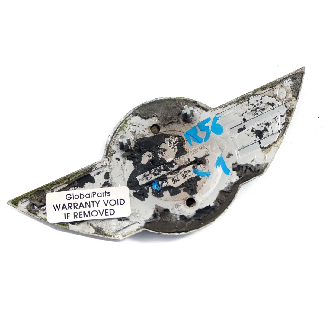 Anteriore Cappuccio Emblema Logo Cromo per Mini Cooper One 1 R55 R56 R57 Badge con numero di parte 2754972 Mini Cooper One 1 R55 R56 R57 Badge Anteriore Cappuccio Emblema Logo Cromo - SKU 2754972-1 - Numero di parte 2754972