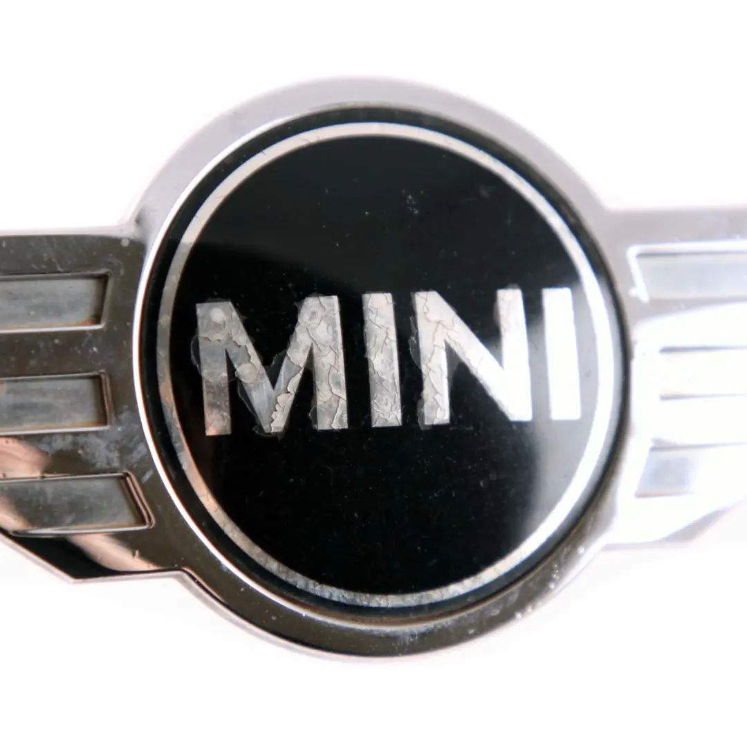 Anteriore Cappuccio Emblema Logo Cromo per Mini Cooper One R55 R56 R57 Badge con numero di parte 2754972 Mini Cooper One R55 R56 R57 Badge Anteriore Cappuccio Emblema Logo Cromo - SKU 2754972-2 - Numero di parte 2754972