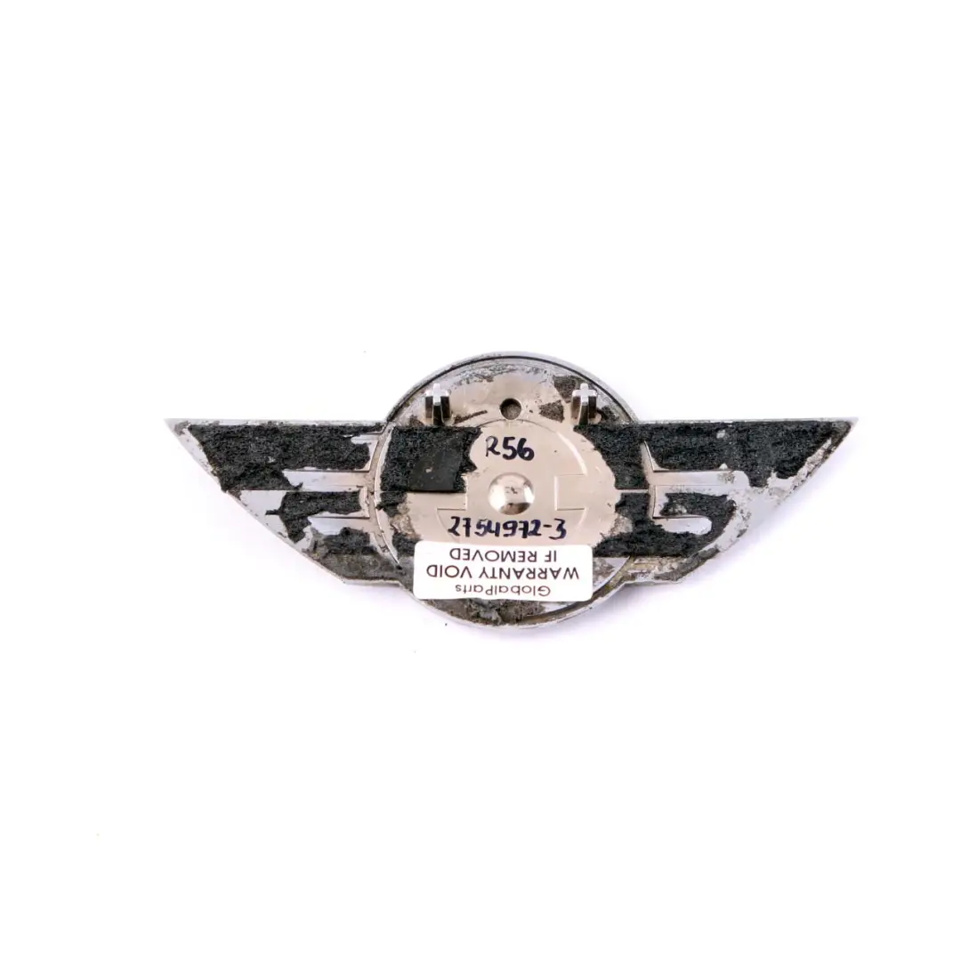 Embleme de Capot Logo Capot Avant Chrome pour Mini R55 R56 R57 à propos du numéro de pièce 2754972 Mini R55 R56 R57 Embleme de Capot Logo Capot Avant Chrome - SKU 2754972-3 - Numéro de pièce 2754972