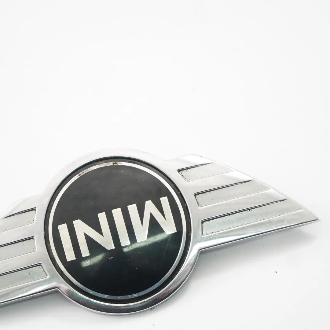 Mini Cooper One R55 R56 R57 LCI Frente Insignia Capo Emblema Logo Cromo - SKU 2754973-1 - Número de pieza 2754973