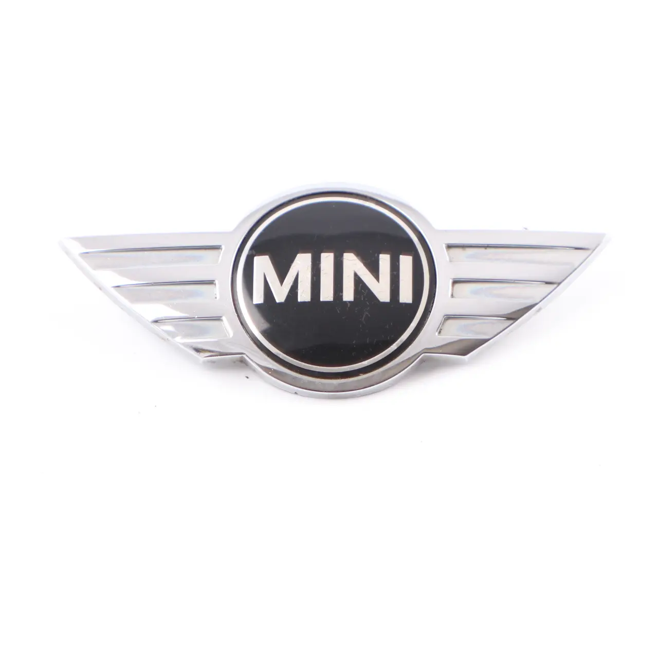 Mini Cooper One R55 R56 R57 Badge anteriore Cappuccio Emblema Logo Cromo 2754973