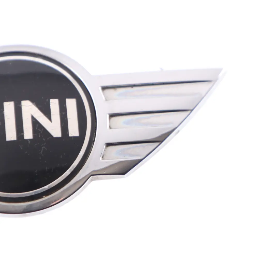 Front Badge Bonnet Hood Emblem Logo Chrome to Mini Cooper One R55 R56 R57 with Part number 2754973 Mini Cooper One R55 R56 R57 Front Badge Bonnet Hood Emblem Logo Chrome - SKU 2754973-3 - Part number 2754973