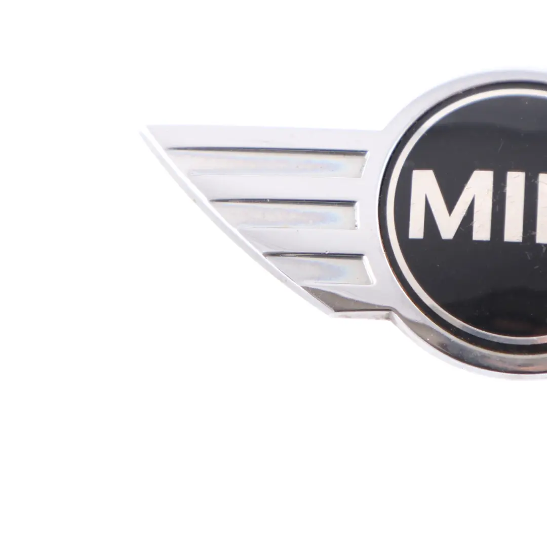 Mini Cooper One R55 R56 R57 Avant Badge Capot Capot Emblème Logo Chromé - SKU 2754973-3 - Numéro de pièce 2754973