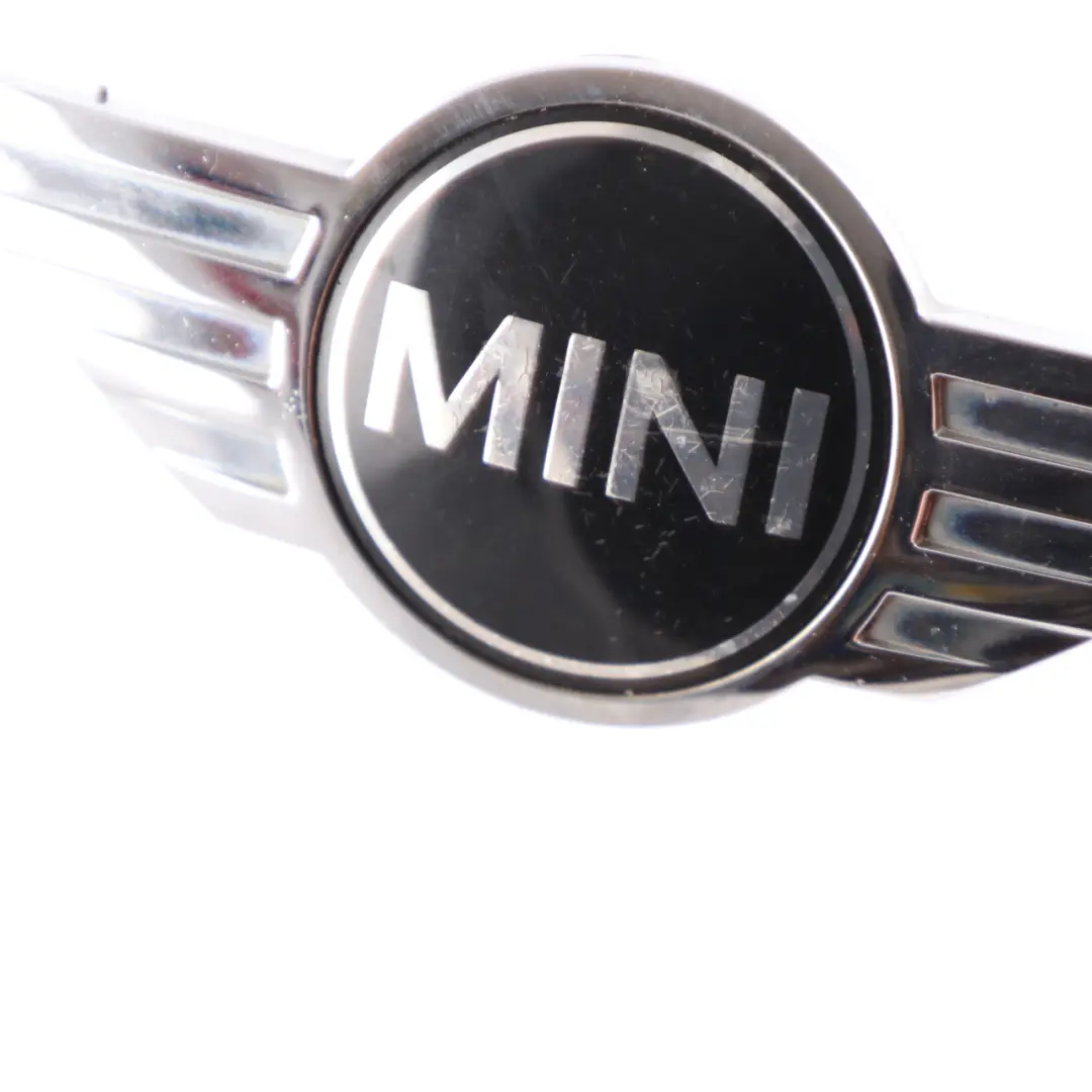 Mini Cooper One R55 R56 R57 Badge anteriore Cappuccio Emblema Logo Cromo - SKU 2754973-3 - Numero di parte 2754973
