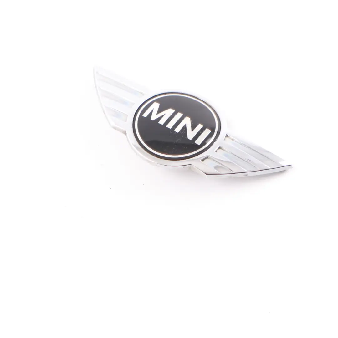 Mini Cooper One R55 R56 R57 Badge anteriore Cappuccio Emblema Logo Cromo - SKU 2754973-3 - Numero di parte 2754973
