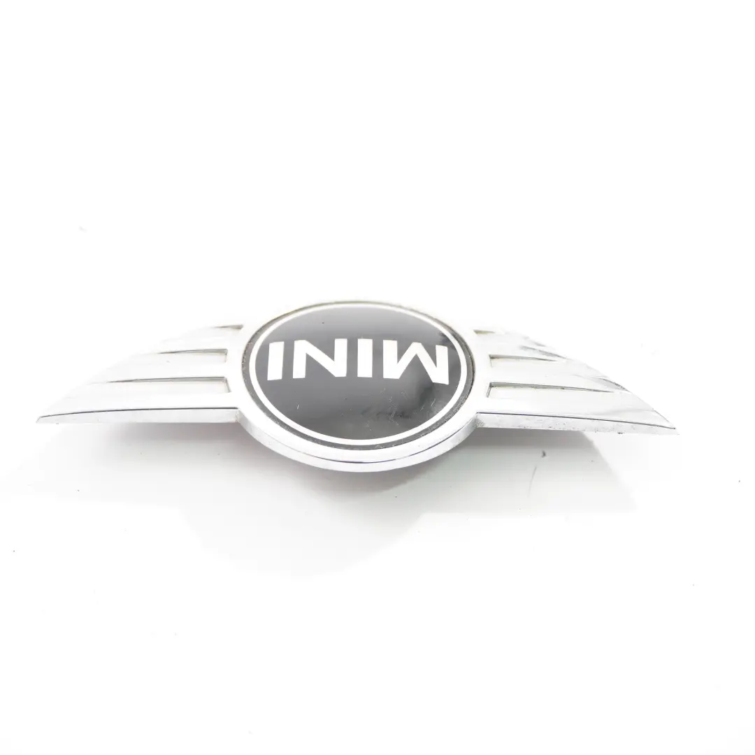 Badge Emblem Mini R55 R56 R57 4 Front Bonnet Hood Logo Chrome - SKU 2754973-4 - Part number 2754973