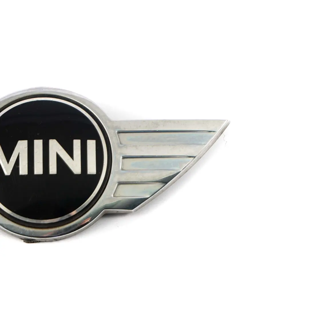 Front Badge Bonnet Hood Emblem Logo Chrome to Mini Cooper One R55 R56 R57 LCI with Part number 2754973 Mini Cooper One R55 R56 R57 LCI Front Badge Bonnet Hood Emblem Logo Chrome - SKU 2754973 - Part number 2754973