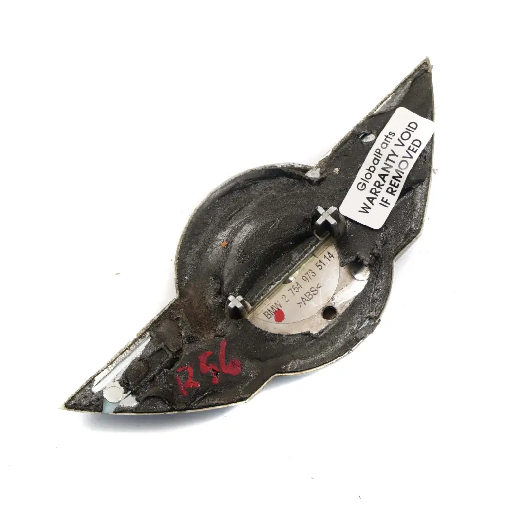 Emblemat Znaczek Logo Maski Przód do Mini R55 R56 R57 o numerze 2754973 Mini R55 R56 R57 Emblemat Znaczek Logo Maski Przód - SKU 2754973 - Numer Części 2754973